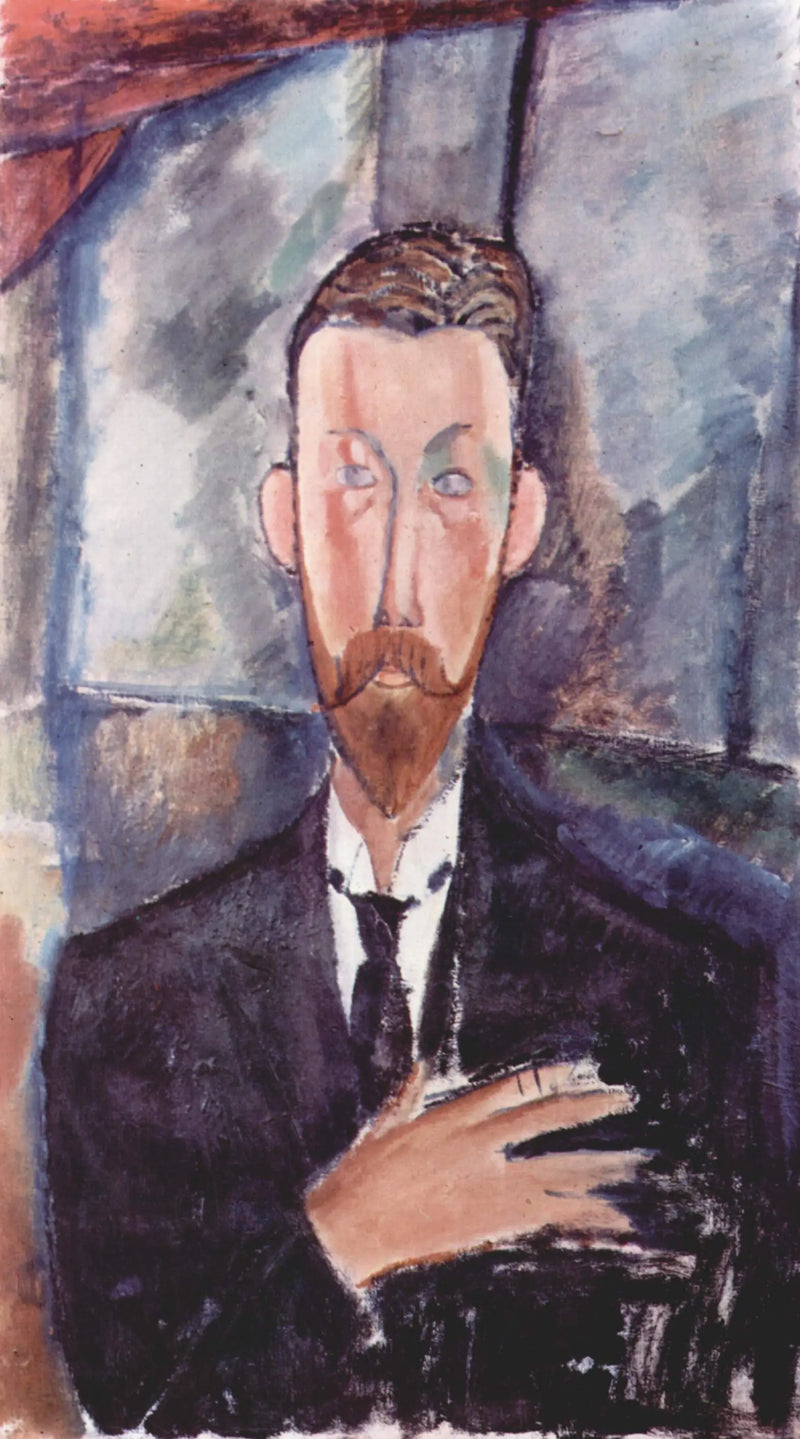 Paul Alexandre voor een venster - Amedeo Modigliani