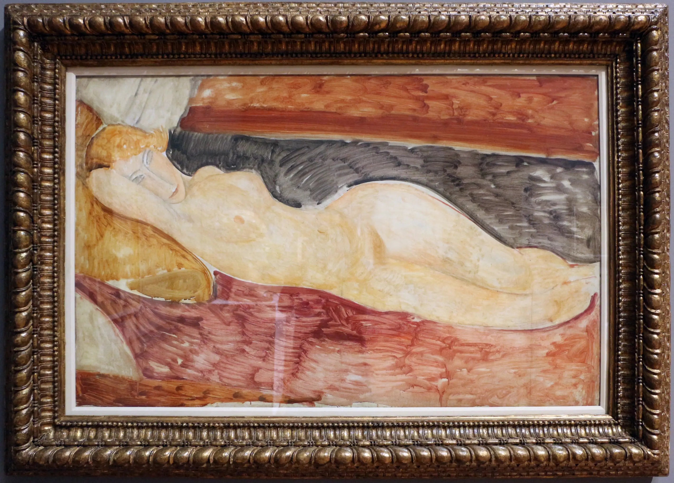 Reproduction du tableau « Q125425632 - Amedeo Modigliani » par Alpha Reproduction en peinture à l’huile