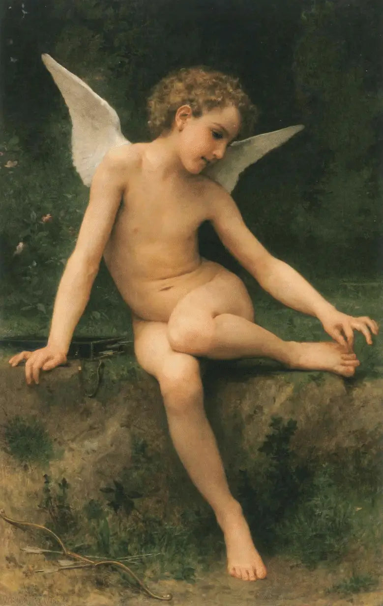 De liefde aan de doorn - Bouguereau