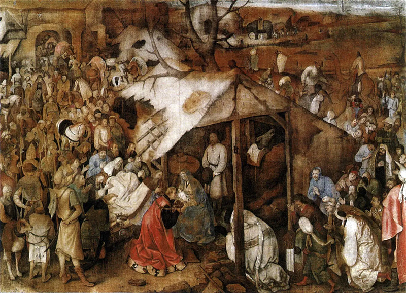 De Aanbidding van de Wijzen - Pieter Brueghel de Oude
