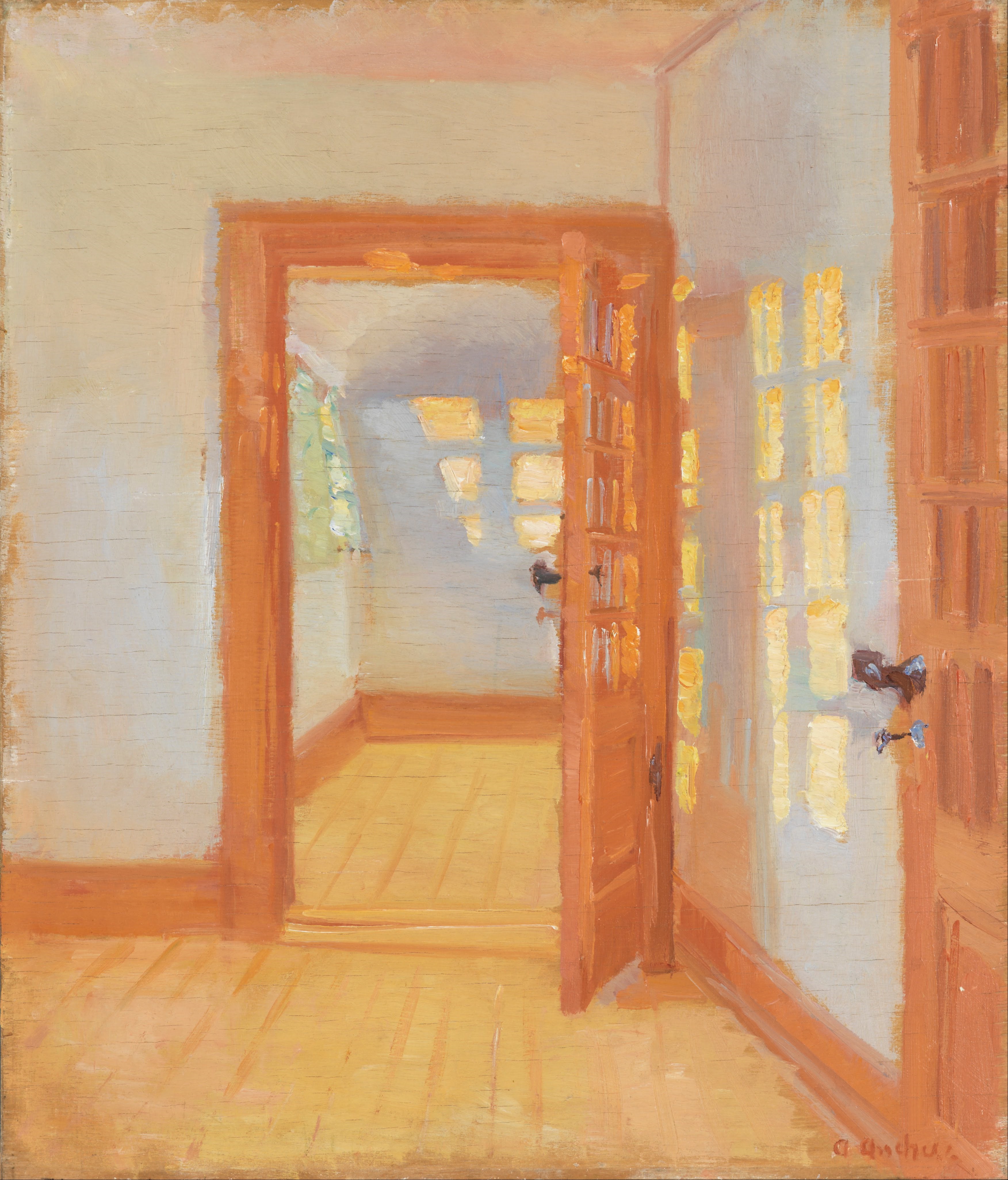 Intérieur. Annexe de Brøndum - Anna Ancher - Alpha Reproduction