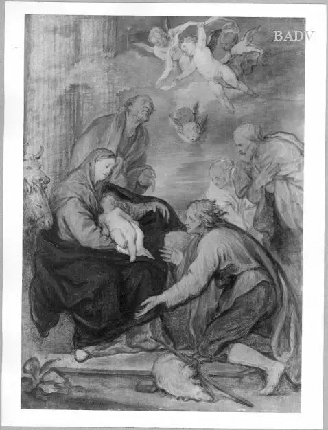 Adoration des bergers - Antoine van Dyck - Alpha Reproduction
