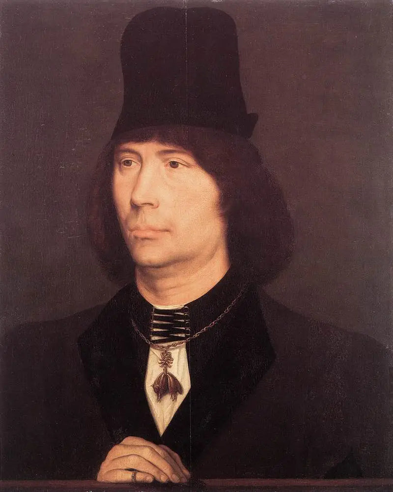 Portret van Antoine, grote bastaard van Bourgondië - Hans Memling