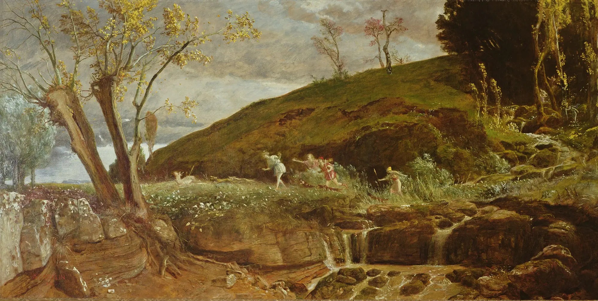 La Chasse de Diane - Arnold Böcklin - Alpha Reproduction