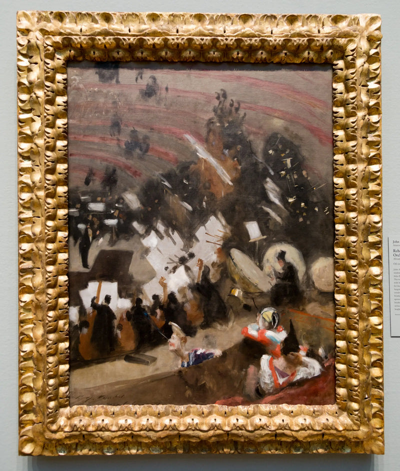 Herhaling van het Orkest Pasdeloup in de Cirque d'Hiver - John Singer Sargent