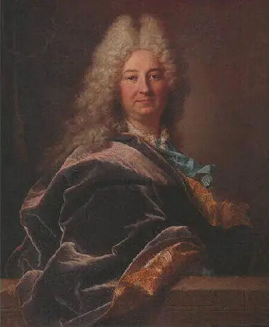 Portret van Antoine Bernard Bouhier - Hyacinthe Rigaud