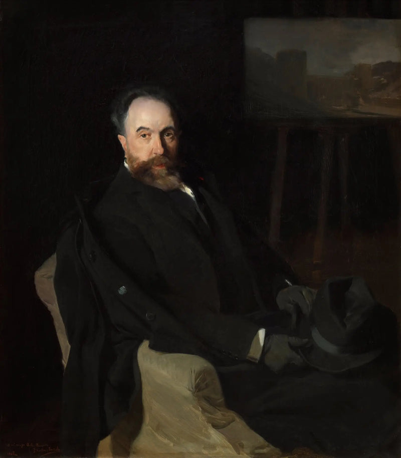 De schilder Aureliano de Beruete - Joaquín Sorolla