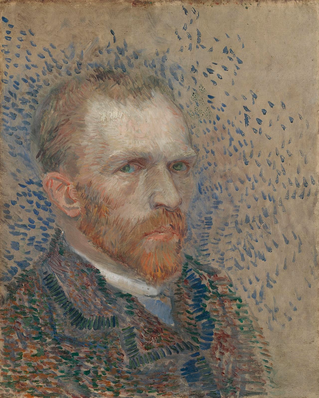 🖼️ Zelfportret – Vincent van Gogh (1887)