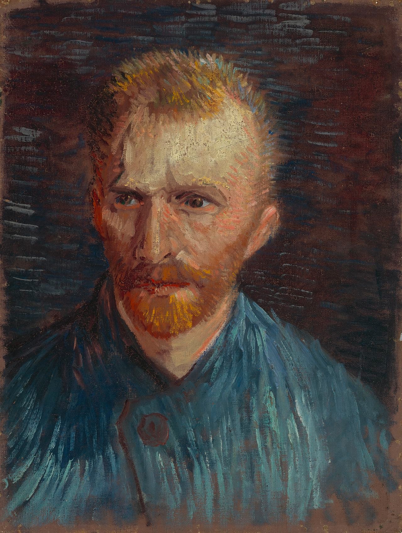 🎨 Zelfportret – Vincent van Gogh (1887)