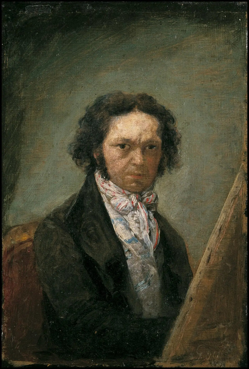 Zelfportret op linnen - Francisco de Goya