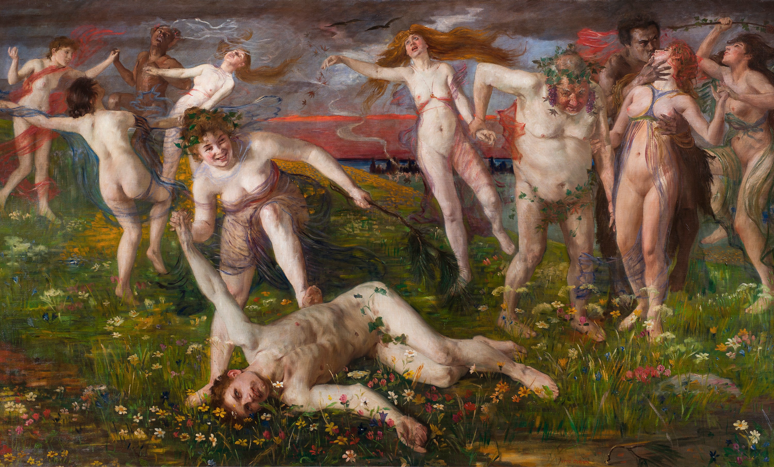 Bacchanale - Lovis Corinth