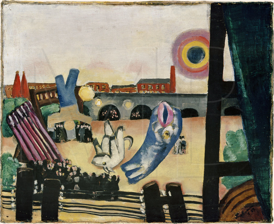 Chinese Fireworks / The Dream (Small) - Max Beckmann