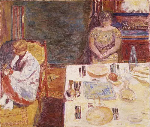 Voor het Diner - Pierre Bonnard