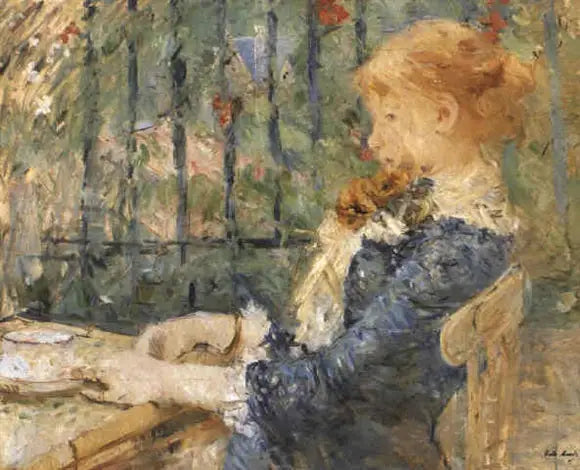 De thee - Berthe Morisot