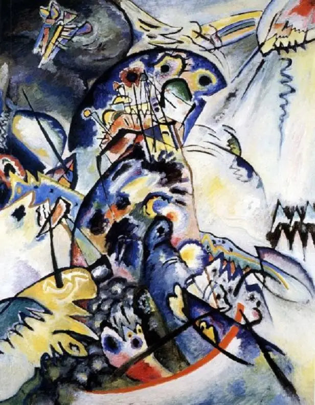 Blauwe top - Vassily Kandinsky