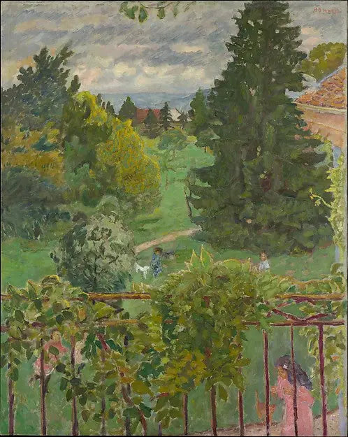 Uitzicht vanaf het Balkon - Pierre Bonnard