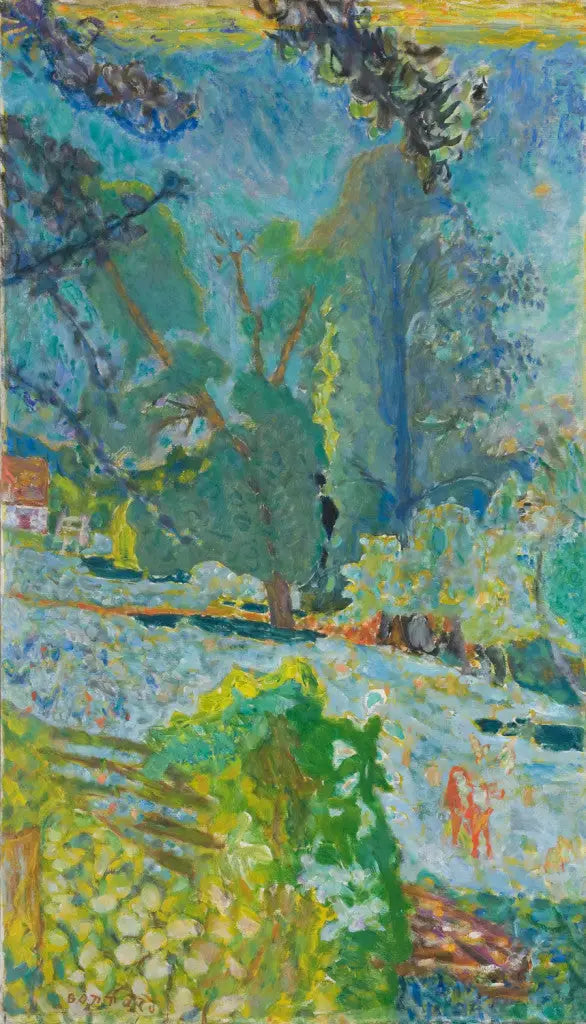 Normand landschap - Pierre Bonnard