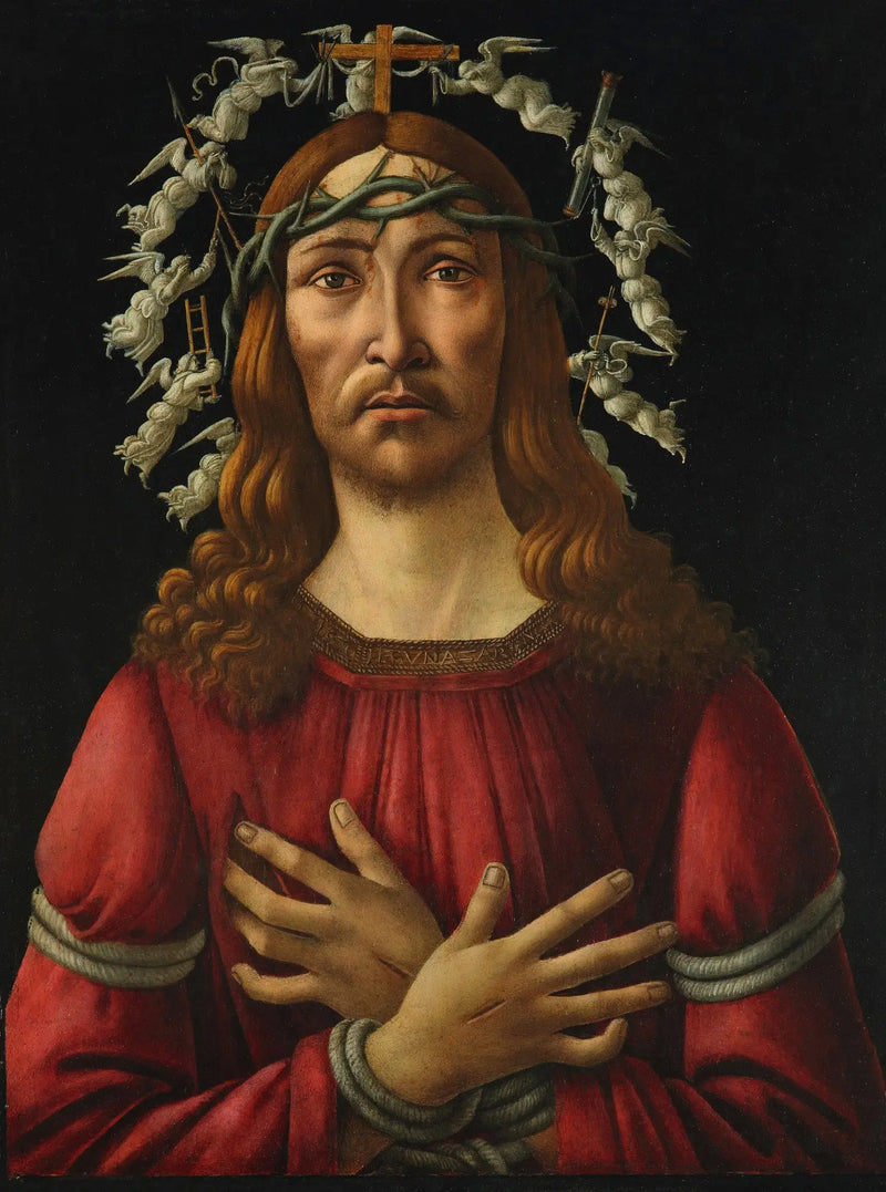 Christus als man van smarten - Sandro Botticelli