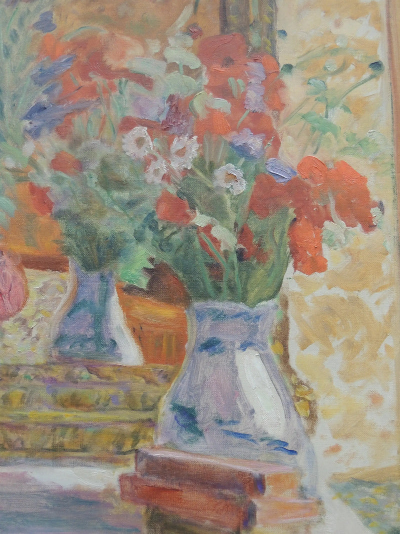Boeket van klaprozen - Pierre Bonnard