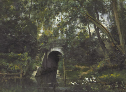 Bras de Seine du côté de Neuilly - Stanislas Lépine - Alpha Reproduction