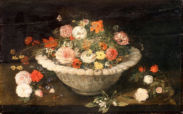 Bol à fleurs. - Jan Brueghel le Jeune