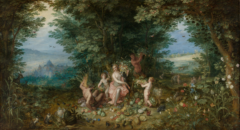 La Terre - Jan Brueghel l'Ancien