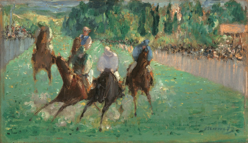 Races op Longchamp - Édouard Manet