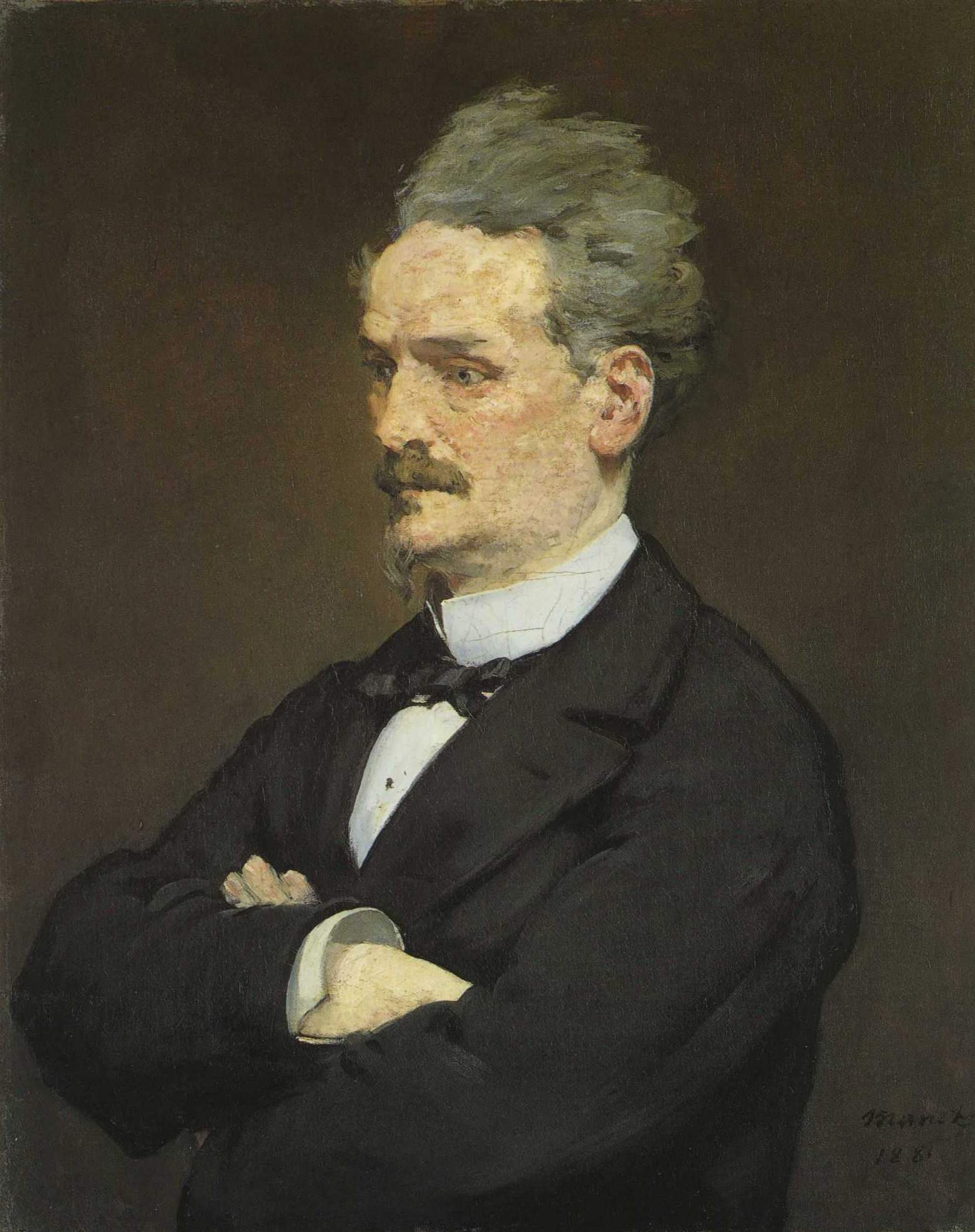 Reproduction du tableau « Portrait d’Henri Rochefort - Édouard Manet » par Alpha Reproduction en peinture à l’huile