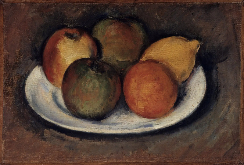 Appels, sinaasappel en citroen - Paul Cézanne