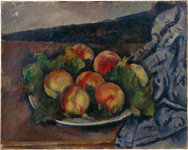 Perzikenschotel - Paul Cézanne