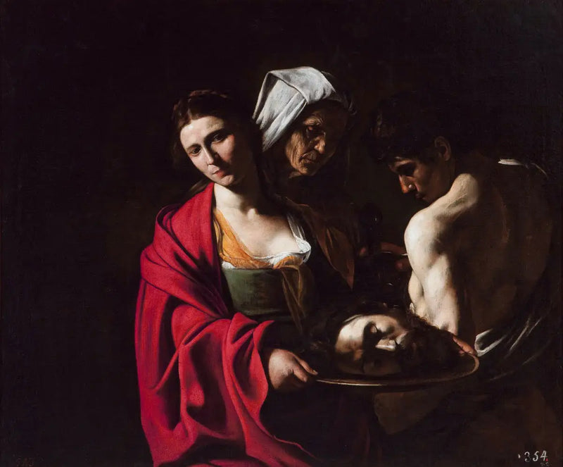 Salomé met het hoofd van de heilige Johannes de Doper - Caravaggio