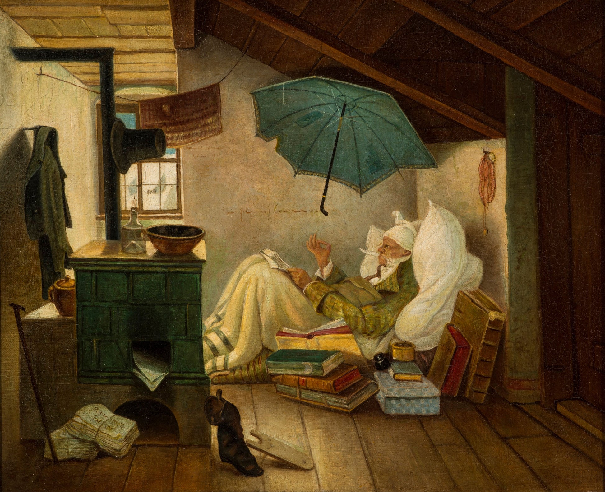De Arme Dichter - Carl Spitzweg