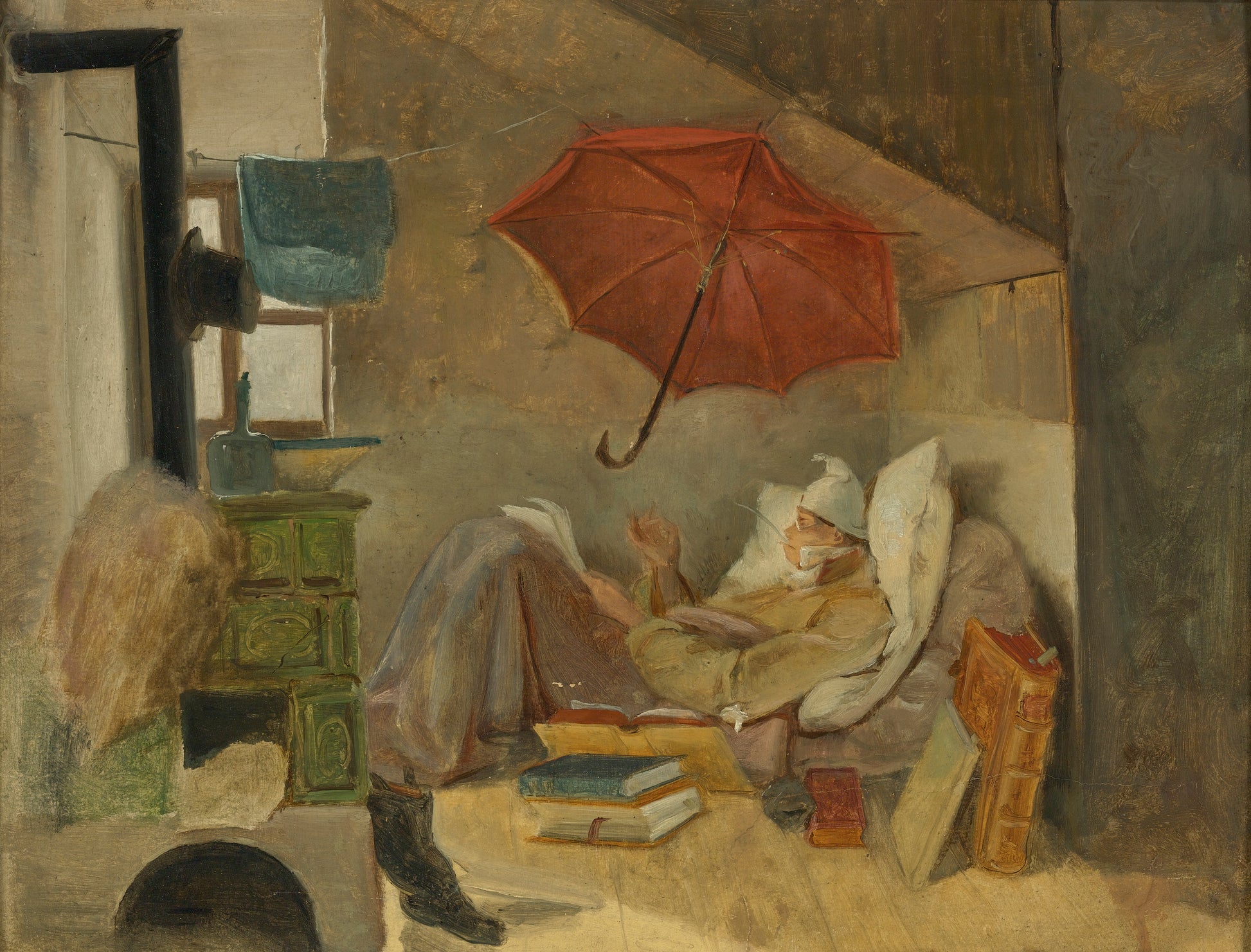 De Arme Dichter - Carl Spitzweg