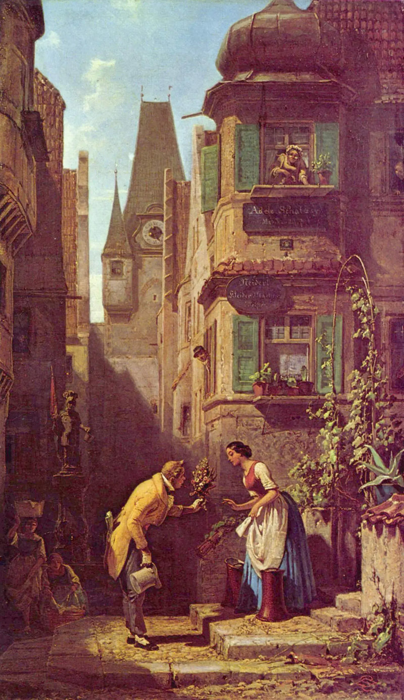 De Eeuwige Echtgenoot - Carl Spitzweg