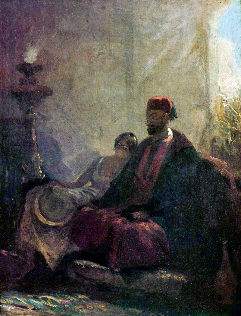 In het harem - Carl Spitzweg