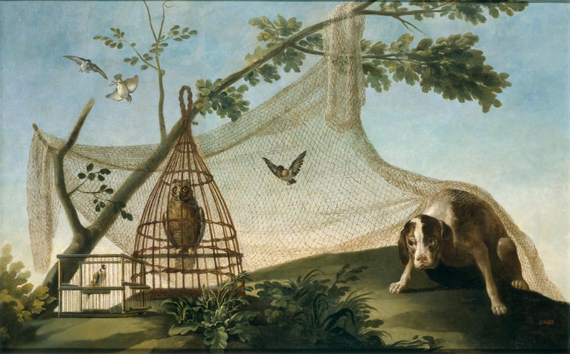 Jacht met een oproep - Francisco de Goya