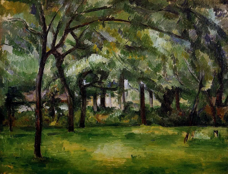 Normandische boerderij, zomer (Hattenville) - Paul Cézanne