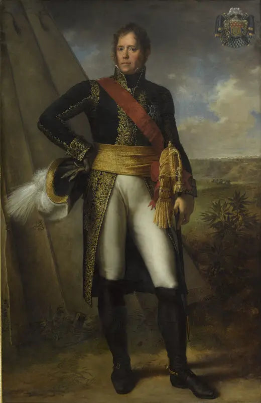 Michel Ney, hertog van Elchingen, prins van de Moscova, maarschalk van Frankrijk (1769-1815) - Charles Meynier

Source:
Michel Ney, duc d'Elchingen, prince de la Moscova, maréchal de France (1769-1815) - Charles Meynier