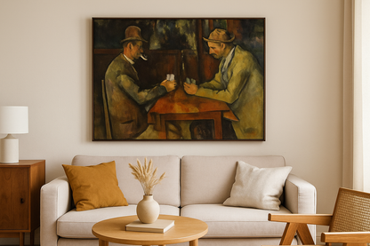 De Kaartspelers - Paul Cézanne