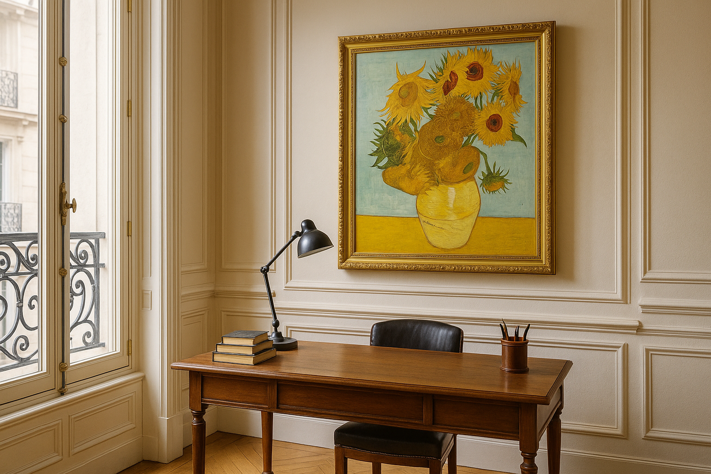 🖼️ De Zonnebloemen – Vincent van Gogh (1888)