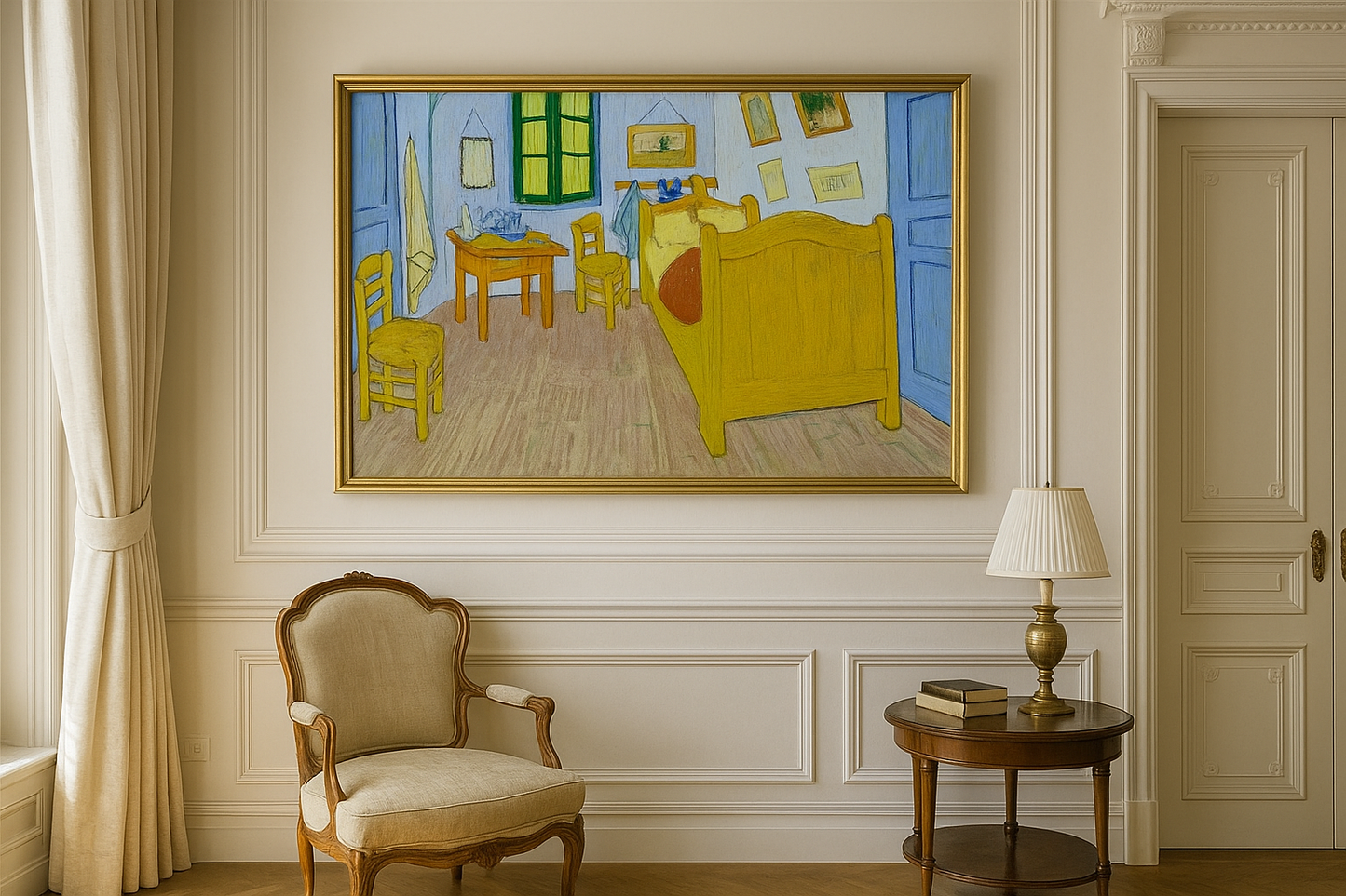 🖼️ De Slaapkamer van Van Gogh in Arles – Vincent van Gogh (1888)