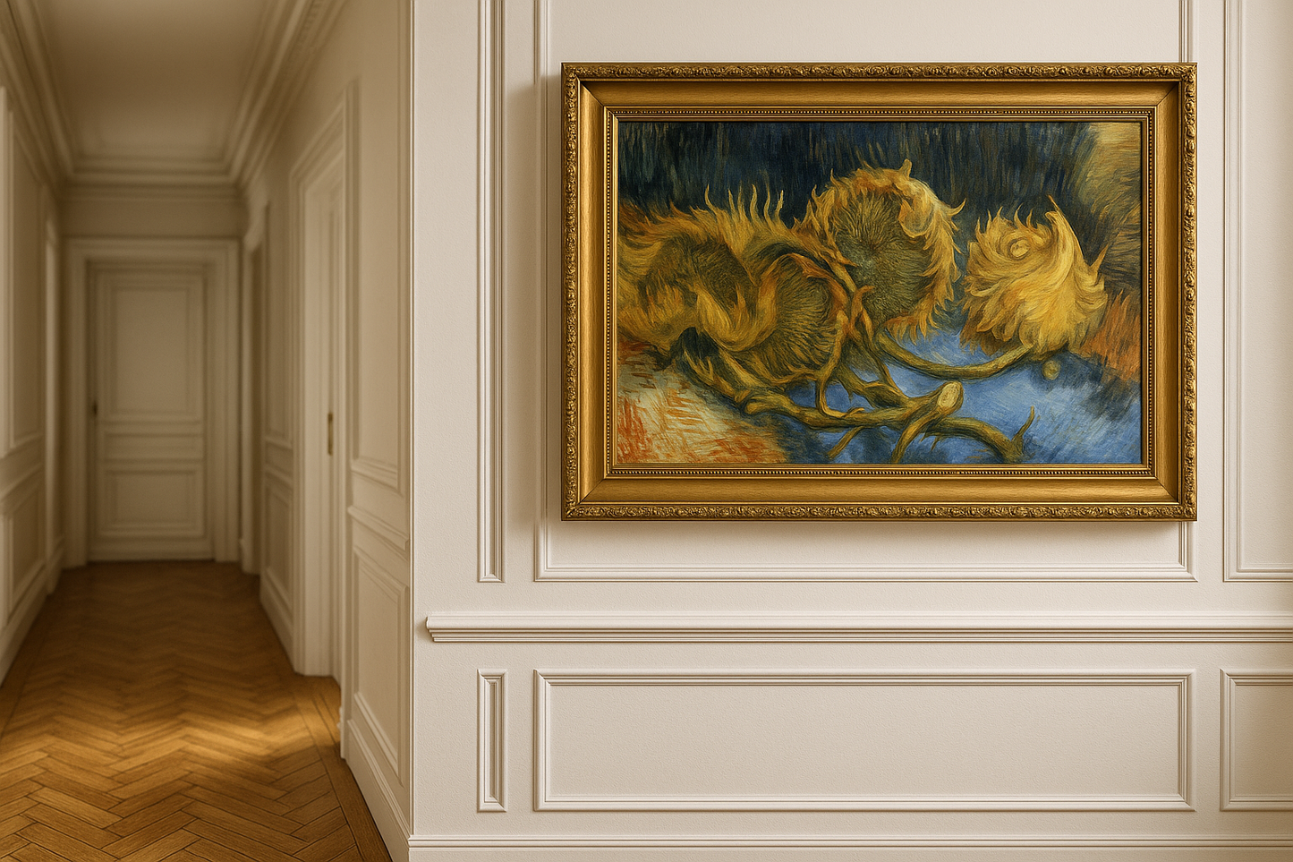 🌻 Vier verwelkte zonnebloemen – Vincent van Gogh (1887)