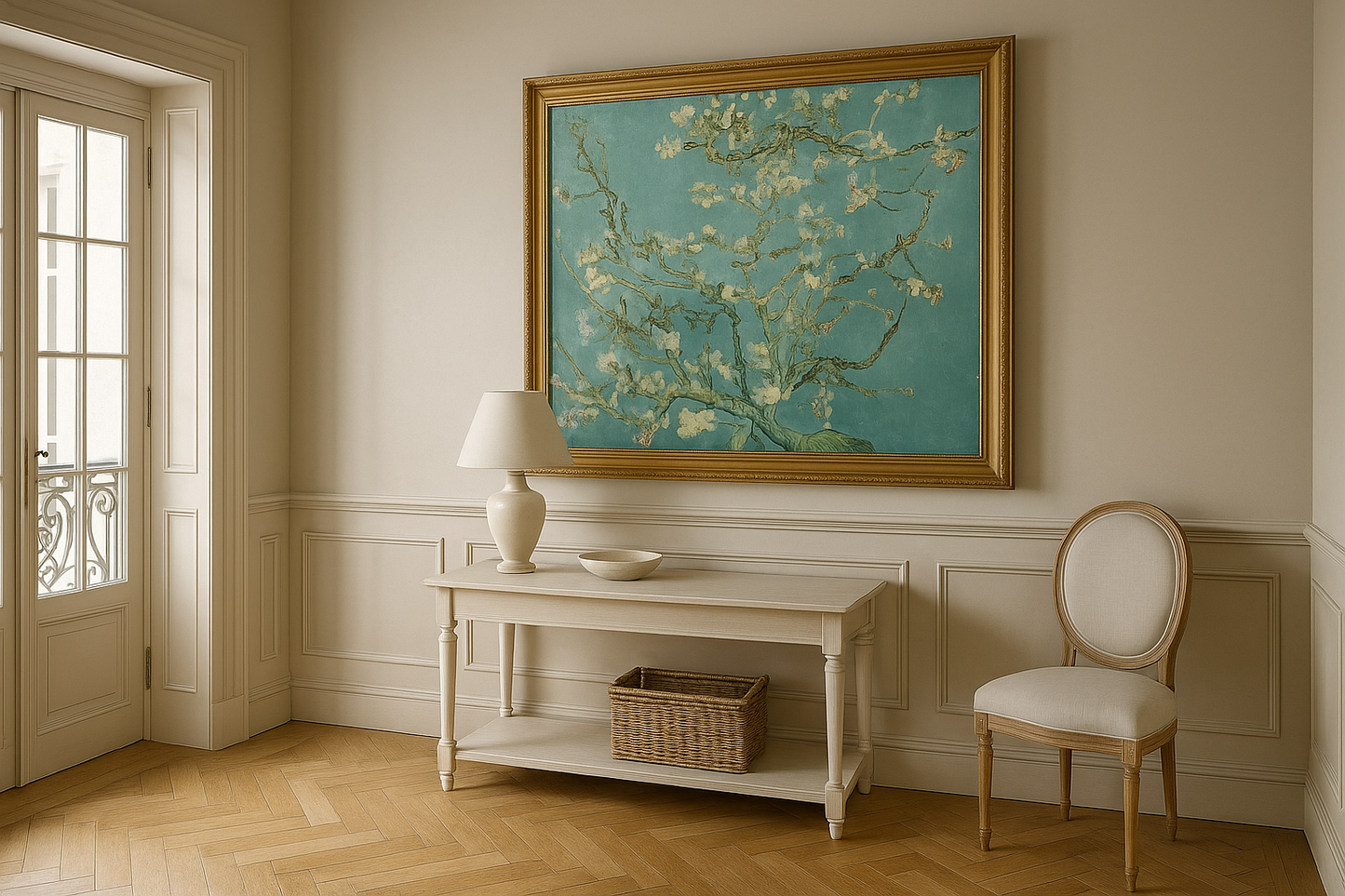 🖼️ Bloeiende amandelboom – Vincent van Gogh (1890)