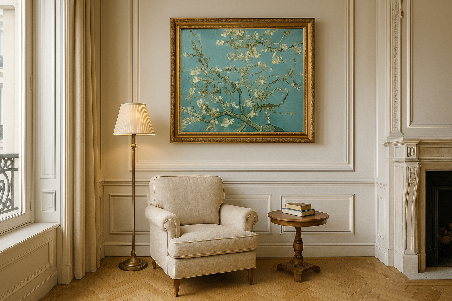 🖼️ Bloeiende amandelboom – Vincent van Gogh (1890)