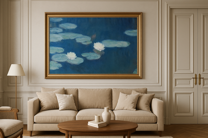 Blauwe waterlelies – Claude Monet (rond 1906)