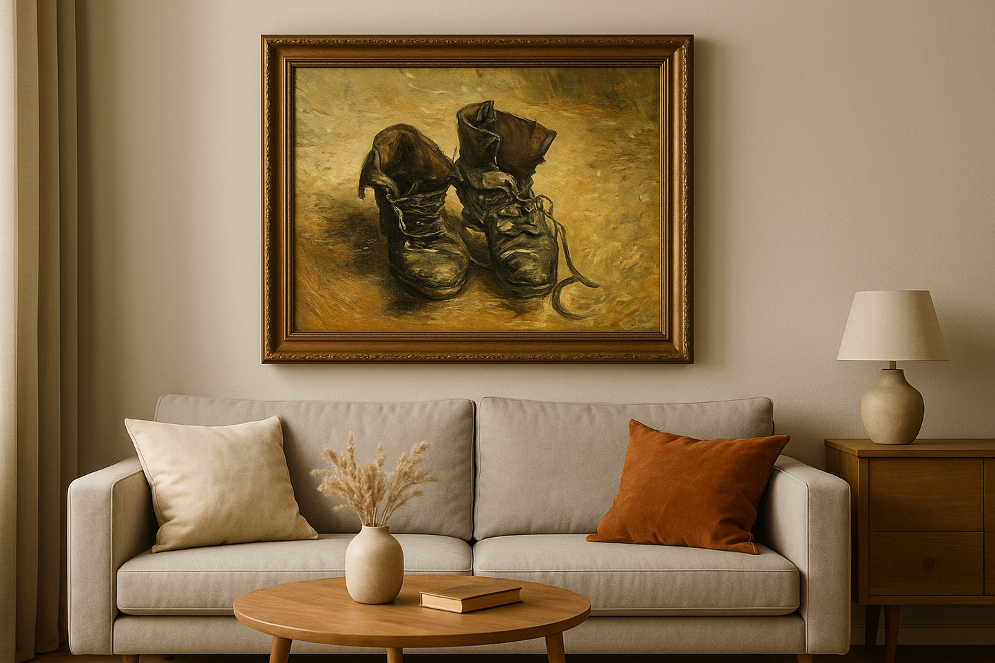 🥾 Een paar schoenen – Vincent van Gogh (1886)