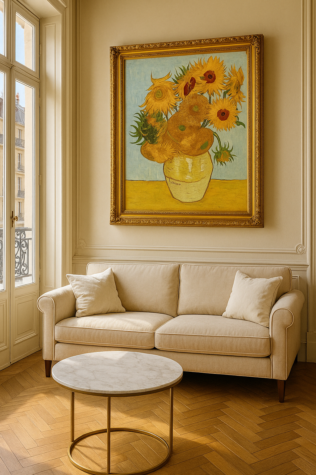 🖼️ De Zonnebloemen – Vincent van Gogh (1888)