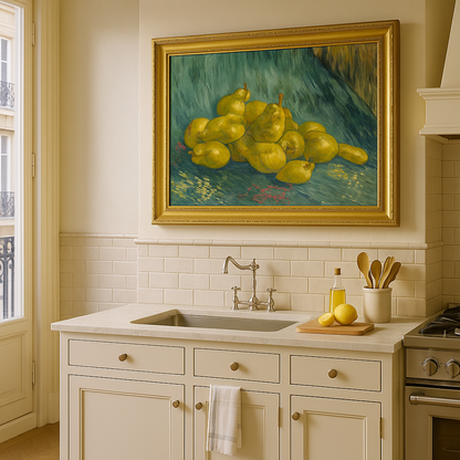 🍐 Stilleven met kweeperen – Vincent van Gogh (1887)