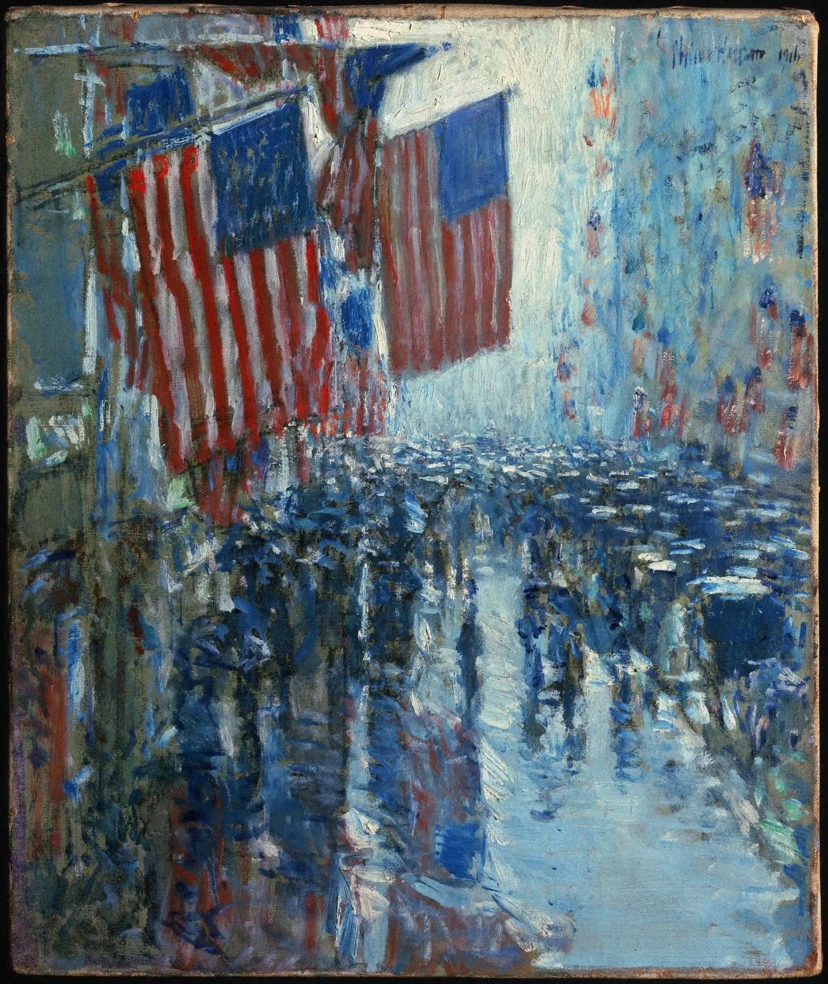 Jour de pluie Cinquième Avenue - Childe Hassam - Alpha Reproduction