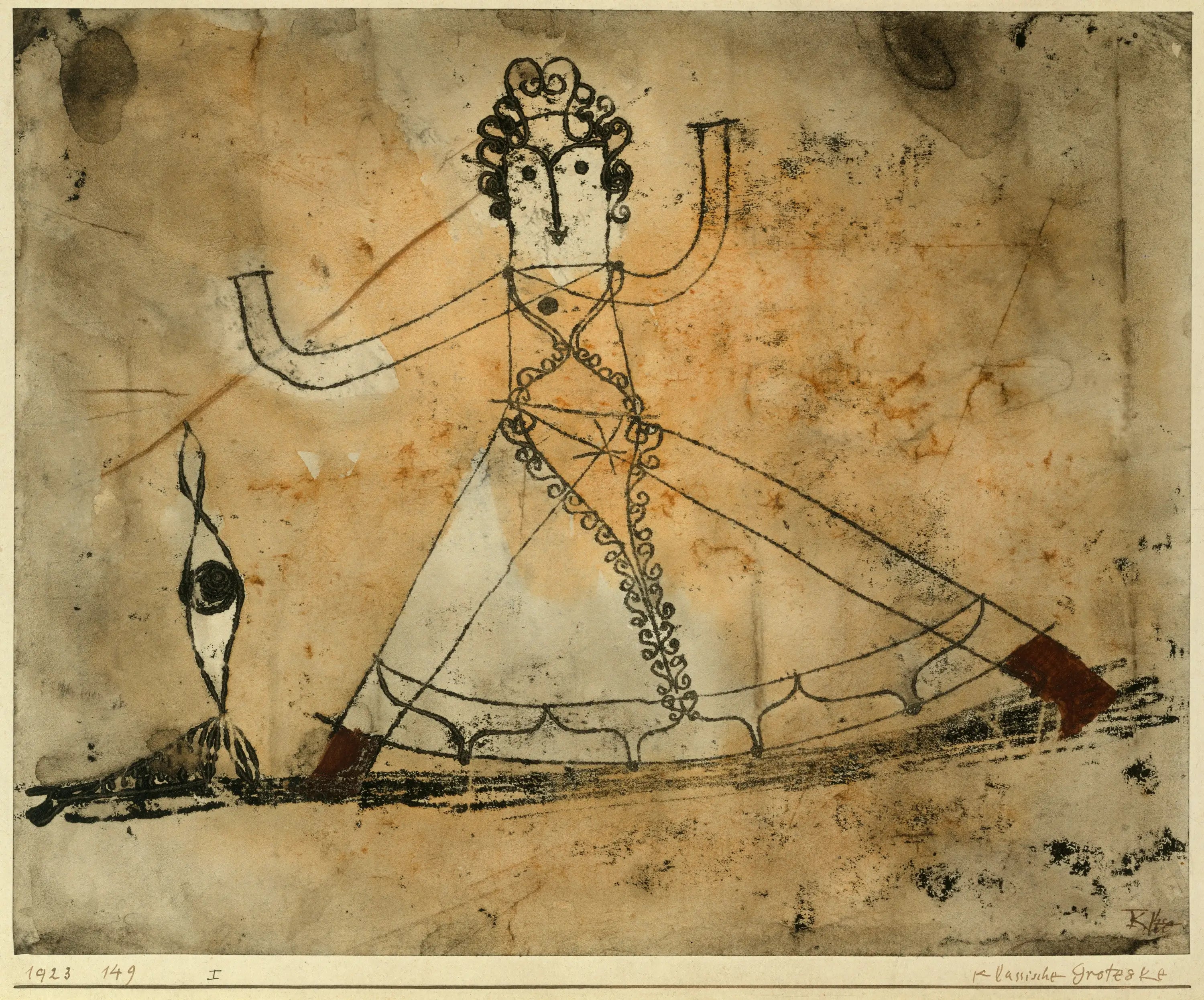 Grotesque classique - Paul Klee - Alpha Reproduction